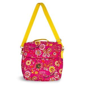 BAN.DO Women’s Girls WHAT'S FOR LUNCH? LUNCH BAG MAGIC GARDEN HOT PINK NWT